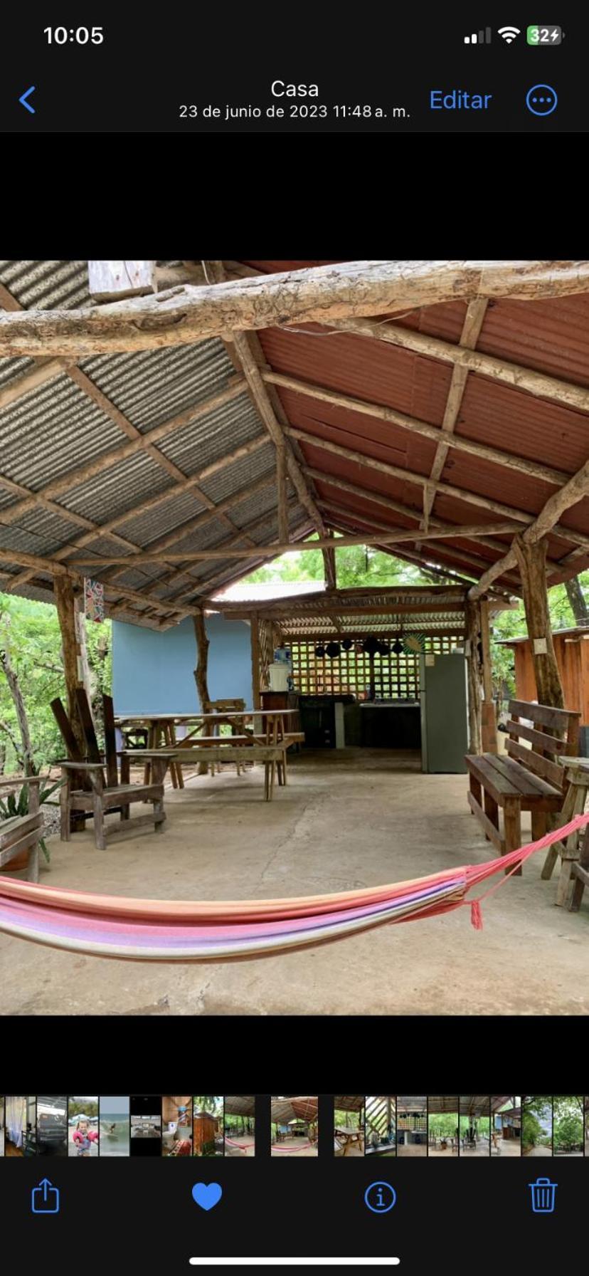 Nieves Surf Hostel And Camping Playa Avellana Kültér fotó