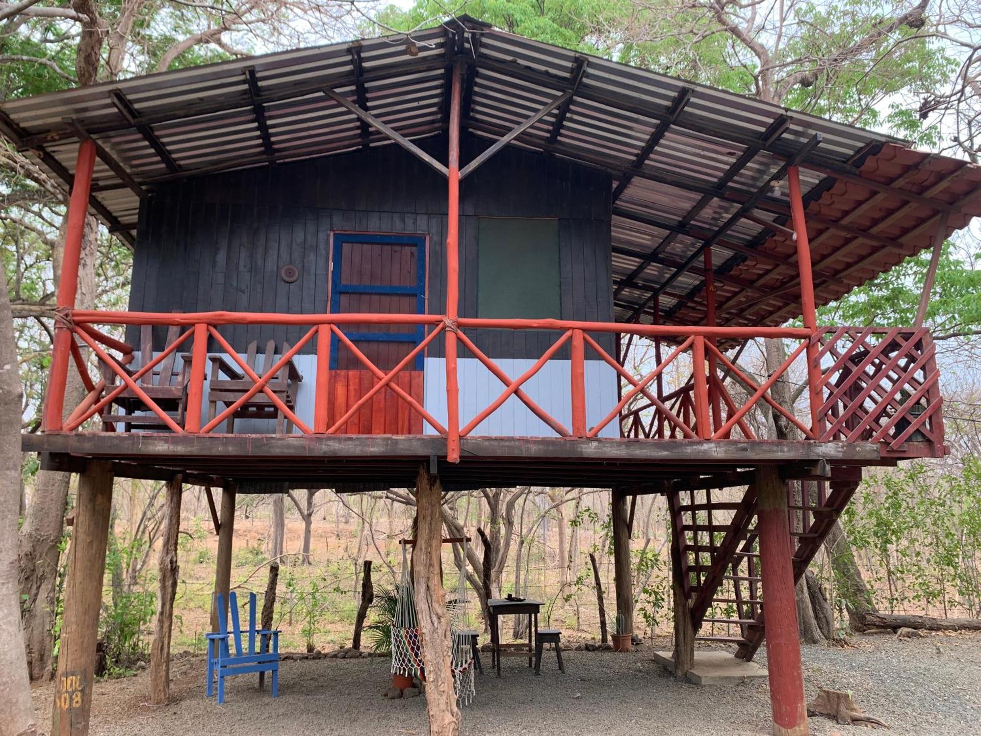 Nieves Surf Hostel And Camping Playa Avellana Kültér fotó